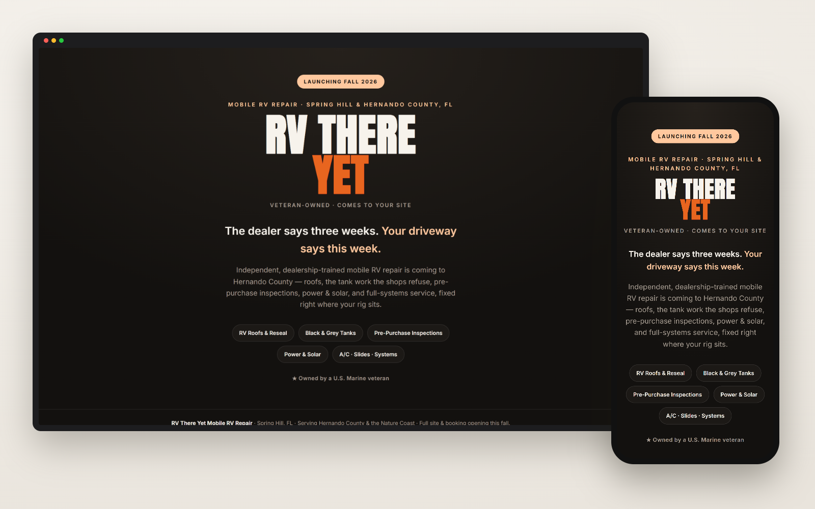 RV There Yet — sitio en vivo